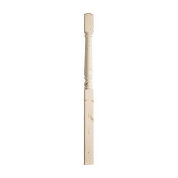 Image for Pine Full Turned Newel 91mm x 1800mm (OP180P)