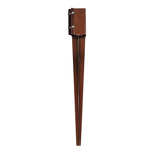 Image for Anchor Spike For 3" x 3" Post Clamp Grip 600mm Brown (PSB75600)