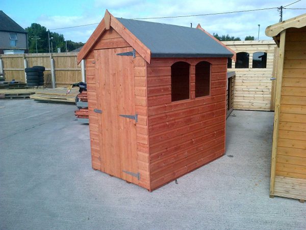 Image for Apex Style Tanalised Shiplap Shed 7ft x 5ft