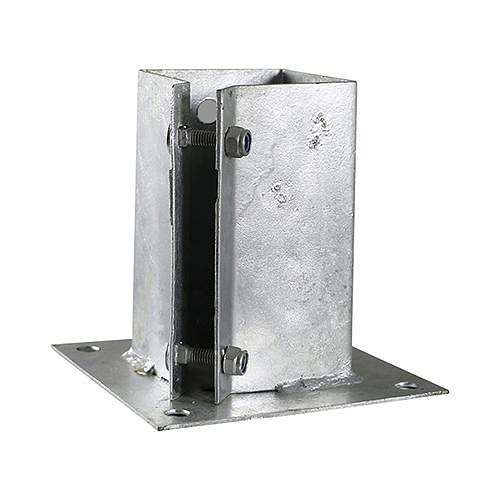 Image for Bolt Down Post Anchor 3" x 3" Clamp Grip Galv (BDB75G)